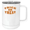 15 oz. White Vacuum Insulated Mug w/Slider Lid Thumbnail