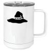 15 oz. White Vacuum Insulated Mug w/Slider Lid Thumbnail