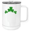 15 oz. White Vacuum Insulated Mug w/Slider Lid Thumbnail