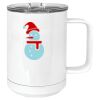 15 oz. White Vacuum Insulated Mug w/Slider Lid Thumbnail