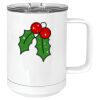 15 oz. White Vacuum Insulated Mug w/Slider Lid Thumbnail