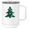 15 oz. White Vacuum Insulated Mug w/Slider Lid Thumbnail