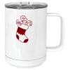 15 oz. White Vacuum Insulated Mug w/Slider Lid Thumbnail