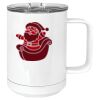 15 oz. White Vacuum Insulated Mug w/Slider Lid Thumbnail