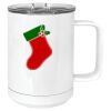 15 oz. White Vacuum Insulated Mug w/Slider Lid Thumbnail
