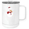 15 oz. White Vacuum Insulated Mug w/Slider Lid Thumbnail