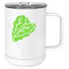 15 oz. White Vacuum Insulated Mug w/Slider Lid Thumbnail