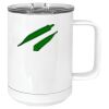 15 oz. White Vacuum Insulated Mug w/Slider Lid Thumbnail