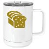 15 oz. White Vacuum Insulated Mug w/Slider Lid Thumbnail
