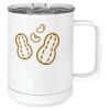 15 oz. White Vacuum Insulated Mug w/Slider Lid Thumbnail