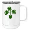15 oz. White Vacuum Insulated Mug w/Slider Lid Thumbnail