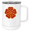 15 oz. White Vacuum Insulated Mug w/Slider Lid Thumbnail