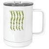 15 oz. White Vacuum Insulated Mug w/Slider Lid Thumbnail