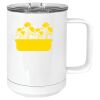 15 oz. White Vacuum Insulated Mug w/Slider Lid Thumbnail