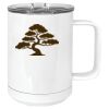 15 oz. White Vacuum Insulated Mug w/Slider Lid Thumbnail