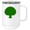 15 oz. White Vacuum Insulated Mug w/Slider Lid Thumbnail