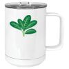 15 oz. White Vacuum Insulated Mug w/Slider Lid Thumbnail