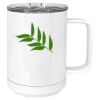 15 oz. White Vacuum Insulated Mug w/Slider Lid Thumbnail