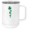 15 oz. White Vacuum Insulated Mug w/Slider Lid Thumbnail