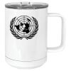 15 oz. White Vacuum Insulated Mug w/Slider Lid Thumbnail