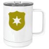 15 oz. White Vacuum Insulated Mug w/Slider Lid Thumbnail