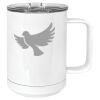 15 oz. White Vacuum Insulated Mug w/Slider Lid Thumbnail