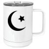 15 oz. White Vacuum Insulated Mug w/Slider Lid Thumbnail