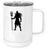 15 oz. White Vacuum Insulated Mug w/Slider Lid Thumbnail