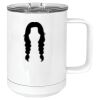 15 oz. White Vacuum Insulated Mug w/Slider Lid Thumbnail