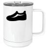 15 oz. White Vacuum Insulated Mug w/Slider Lid Thumbnail