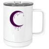 15 oz. White Vacuum Insulated Mug w/Slider Lid Thumbnail