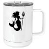 15 oz. White Vacuum Insulated Mug w/Slider Lid Thumbnail