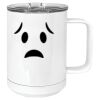 15 oz. White Vacuum Insulated Mug w/Slider Lid Thumbnail