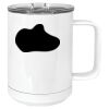 15 oz. White Vacuum Insulated Mug w/Slider Lid Thumbnail
