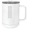15 oz. White Vacuum Insulated Mug w/Slider Lid Thumbnail