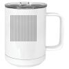 15 oz. White Vacuum Insulated Mug w/Slider Lid Thumbnail