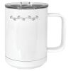 15 oz. White Vacuum Insulated Mug w/Slider Lid Thumbnail