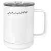 15 oz. White Vacuum Insulated Mug w/Slider Lid Thumbnail