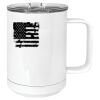 15 oz. White Vacuum Insulated Mug w/Slider Lid Thumbnail