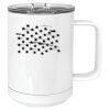15 oz. White Vacuum Insulated Mug w/Slider Lid Thumbnail