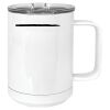 15 oz. White Vacuum Insulated Mug w/Slider Lid Thumbnail