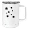 15 oz. White Vacuum Insulated Mug w/Slider Lid Thumbnail