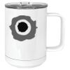 15 oz. White Vacuum Insulated Mug w/Slider Lid Thumbnail