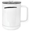 15 oz. White Vacuum Insulated Mug w/Slider Lid Thumbnail