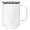 15 oz. White Vacuum Insulated Mug w/Slider Lid Thumbnail