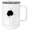 15 oz. White Vacuum Insulated Mug w/Slider Lid Thumbnail