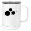 15 oz. White Vacuum Insulated Mug w/Slider Lid Thumbnail