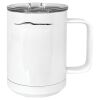 15 oz. White Vacuum Insulated Mug w/Slider Lid Thumbnail