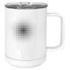 15 oz. White Vacuum Insulated Mug w/Slider Lid Thumbnail