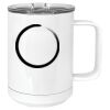 15 oz. White Vacuum Insulated Mug w/Slider Lid Thumbnail